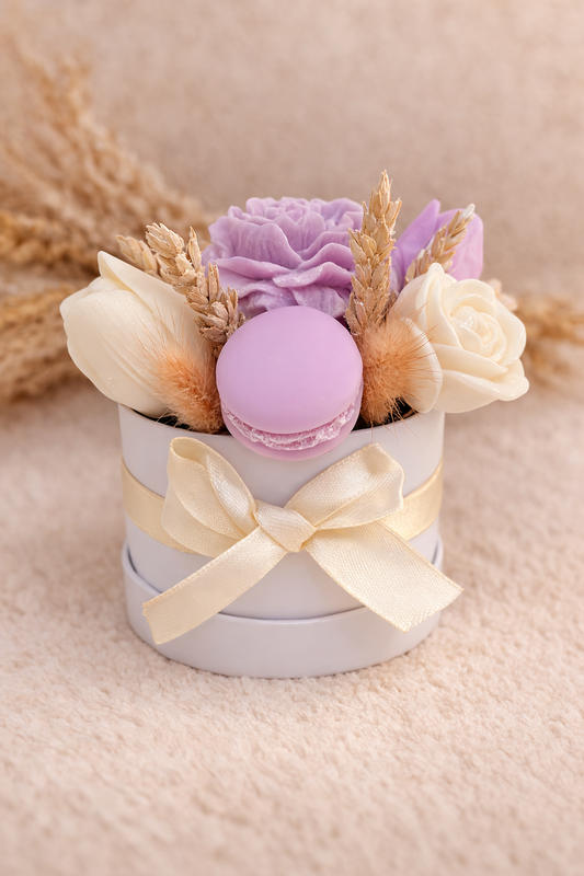 Bouquet de Fondants Parfumés - Violette et Rose